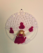 Balão de Ar - decoração macramé